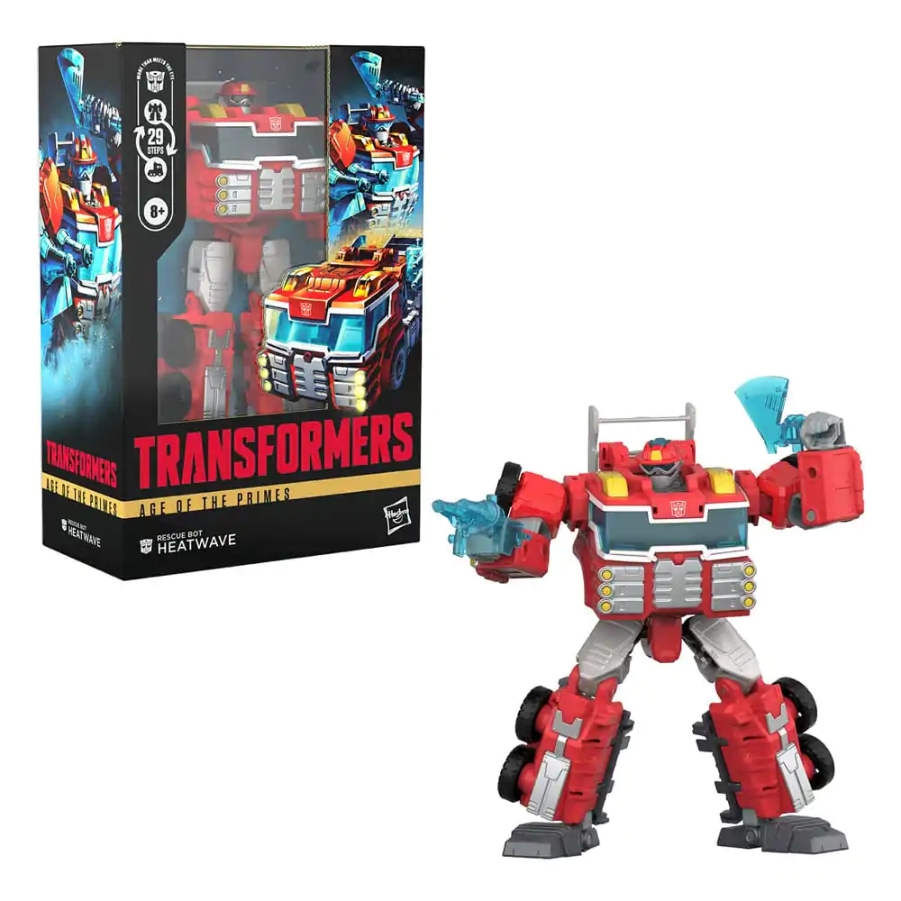 Transformers Age of the Primes Voyager Class akčná figúrka Rescue Bot Heatwave 18 cm produktová fotografia