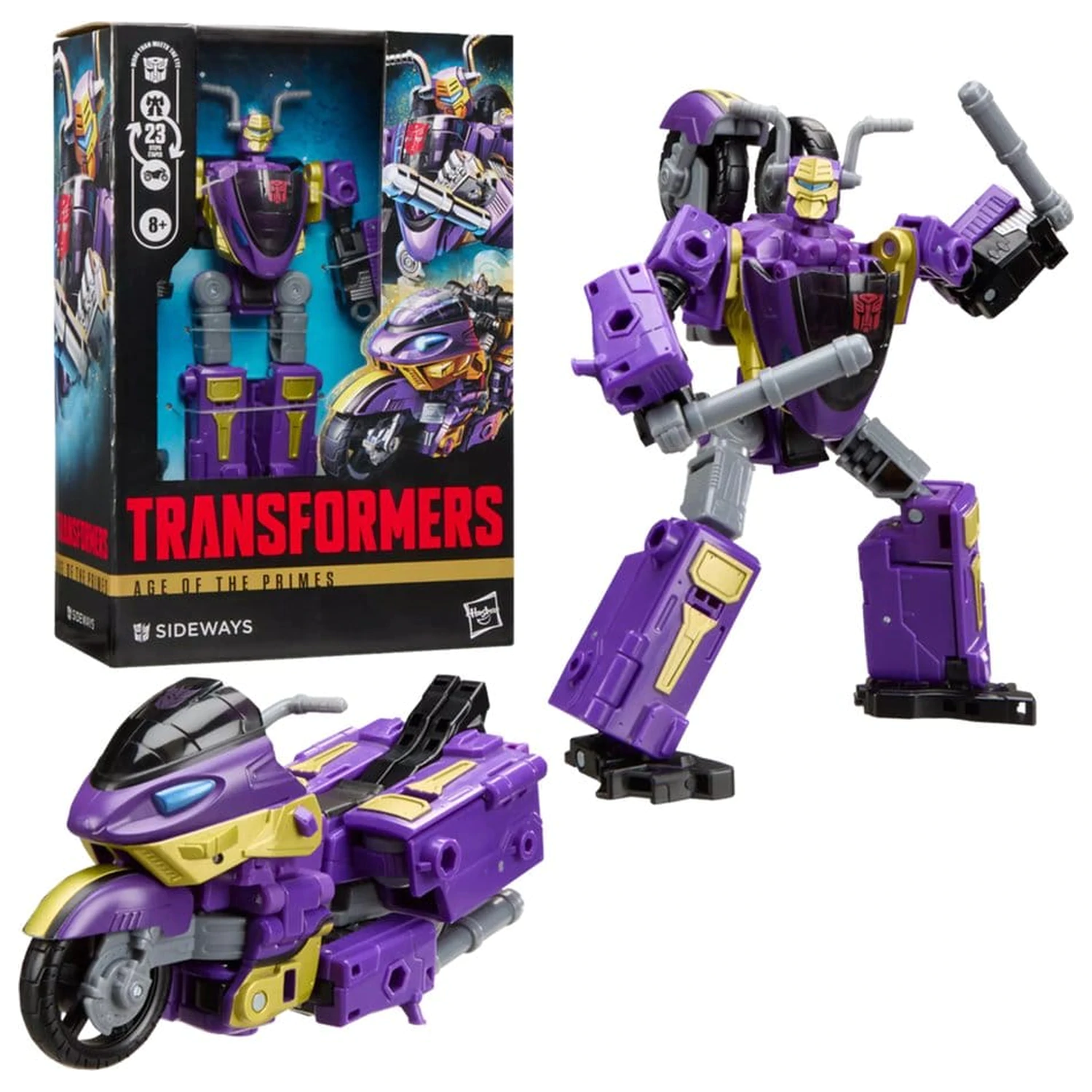 Transformers Age of the Primes Voyager Class akčná figúrka Sideways 14 cm produktová fotografia