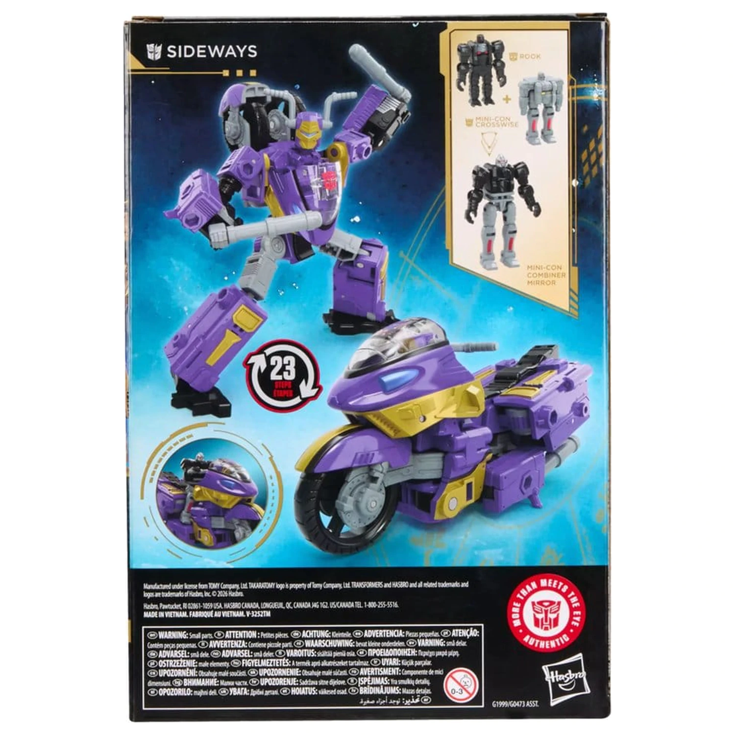 Transformers Age of the Primes Voyager Class akčná figúrka Sideways 14 cm produktová fotografia
