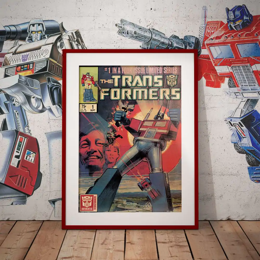 Transformers Art Print 40. výročie Limited Edition 42 x 30 cm produktová fotografia