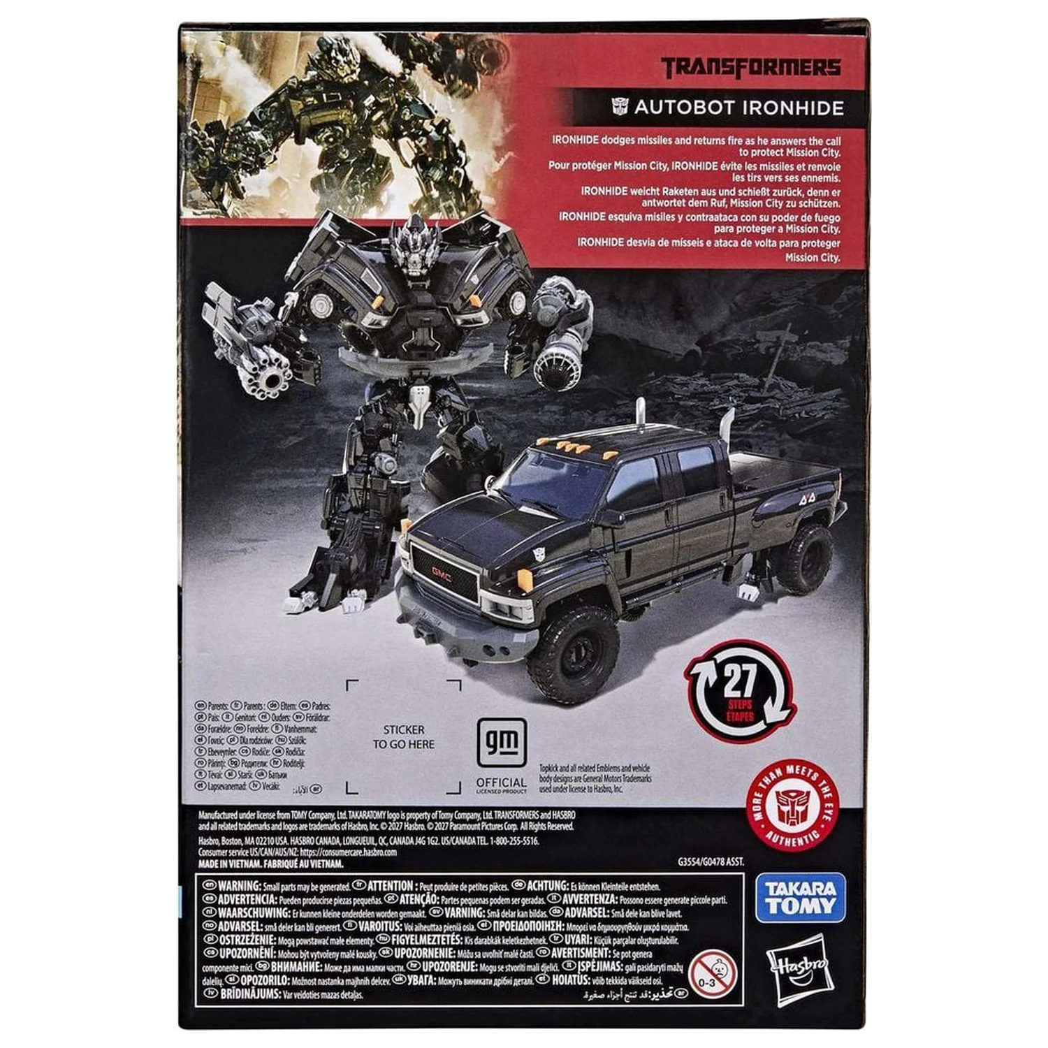 Figúrka Transformers Autobot Ironhide 16,5 cm produktová fotografia
