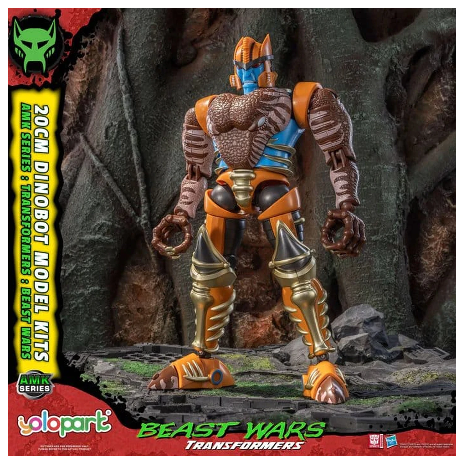 Transformers: Beast Wars AMK Series plastová modelová súprava Dinobot 20 cm produktová fotografia