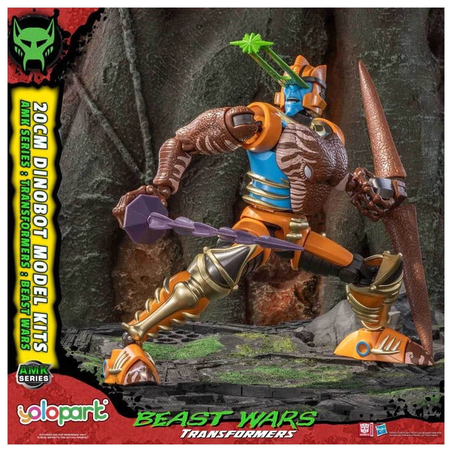 Transformers: Beast Wars AMK Series plastová modelová súprava Dinobot 20 cm produktová fotografia