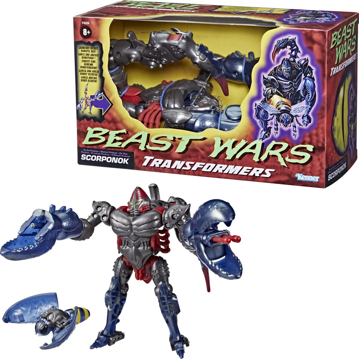 Transformers: Beast Wars Vintage akčná figúrka Scorponok 23 cm termékfotó