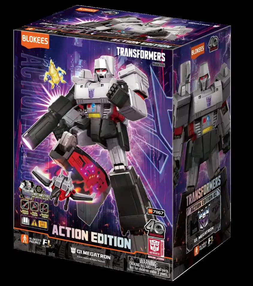 Transformers Blokees Plastová stavebnica Action Edition 02 G1 Megatron termékfotó