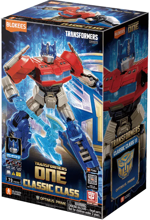 Transformers Blokees plastová modelová stavebnica Classic Class 11 Optimus Prime produktová fotografia