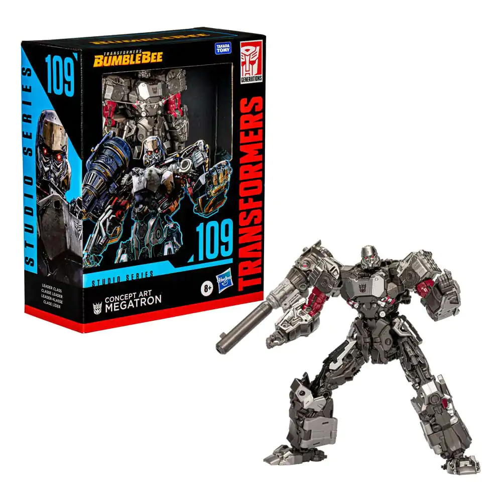 Transformers: Bumblebee Studio Series Leader Class 109 Akčná figúrka Concept Art Megatron 22 cm produktová fotografia