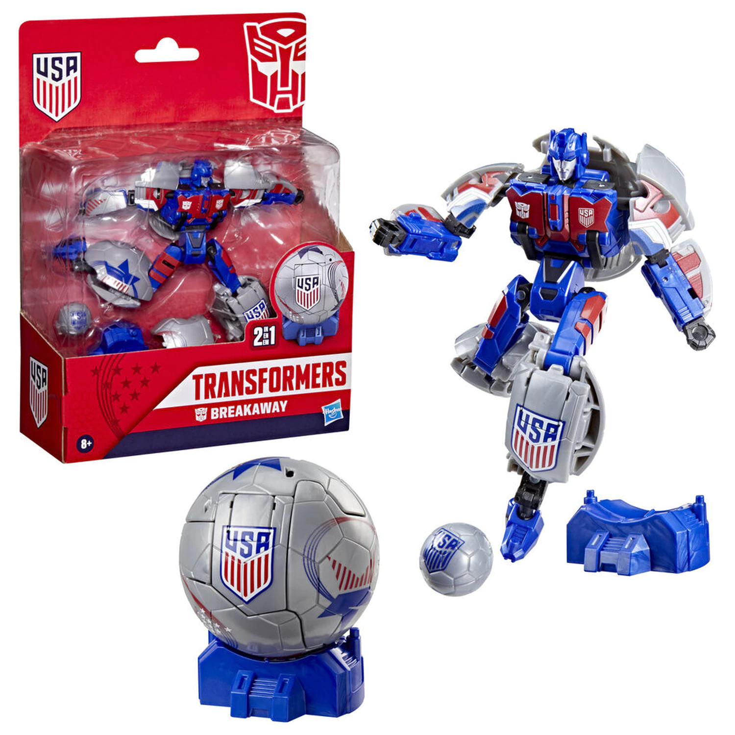 Transformers Breakaway USA figúrka 14cm produktová fotografia