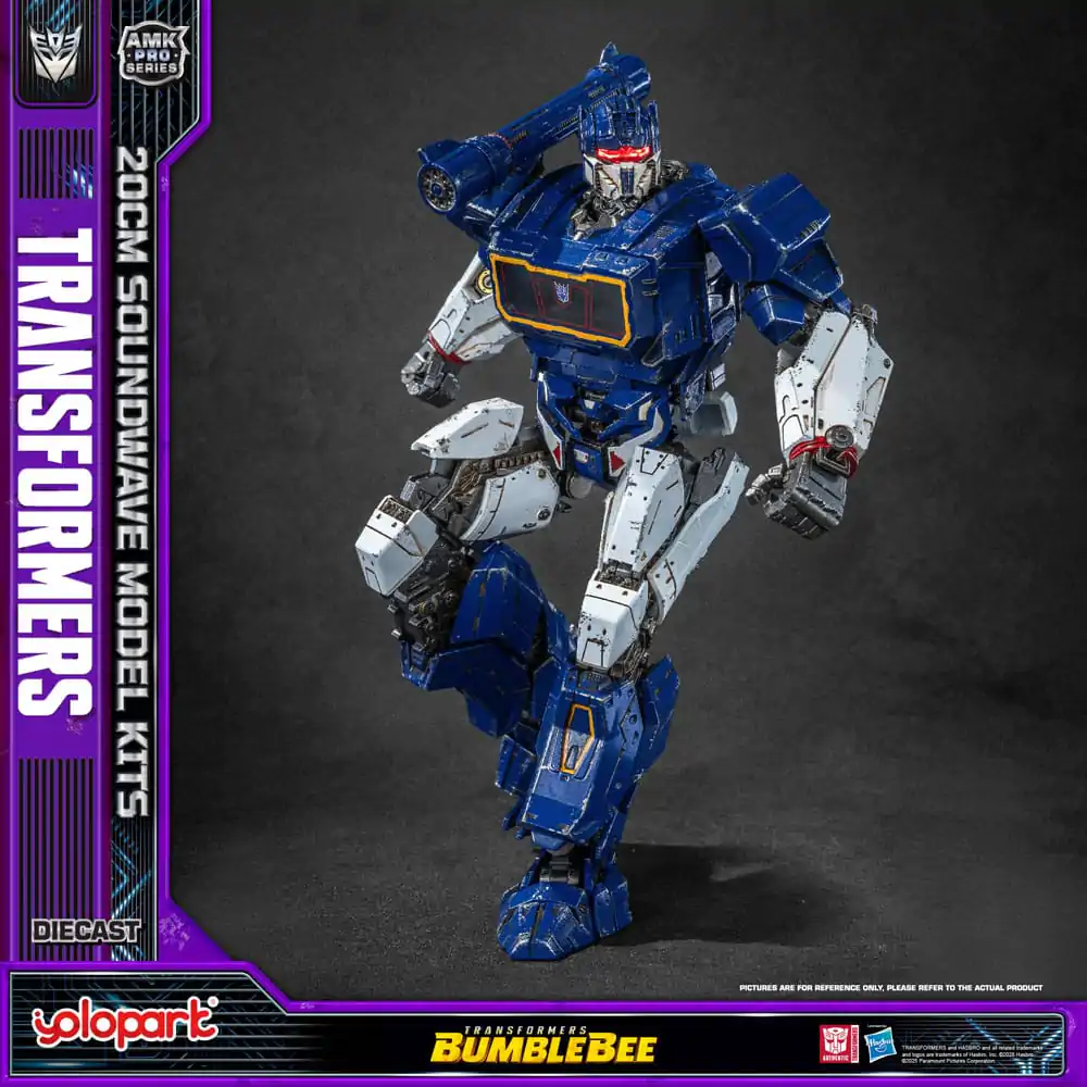 Transformers: Bumblebee AMK Pro Series plastová stavebnica modelu Soundwave (Oversea Version) 20 cm produktová fotografia