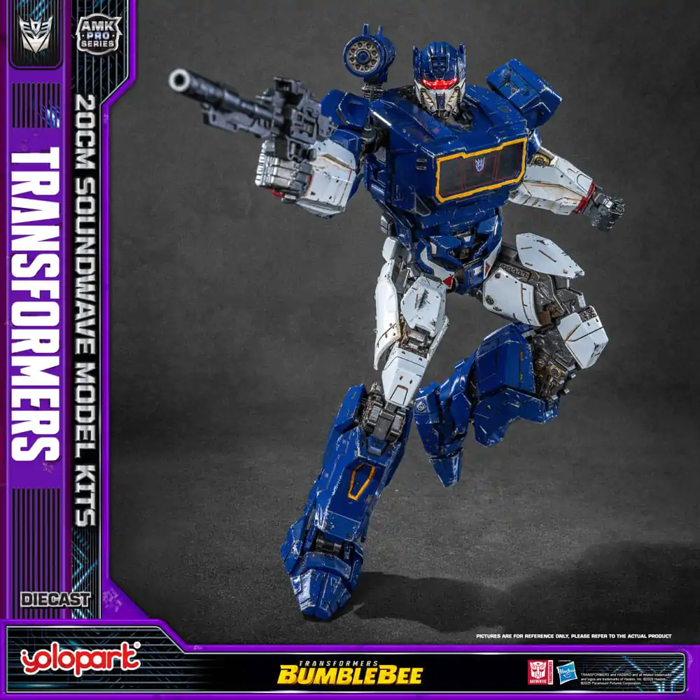 Transformers: Bumblebee AMK Pro Series plastová stavebnica modelu Soundwave (Oversea Version) 20 cm produktová fotografia