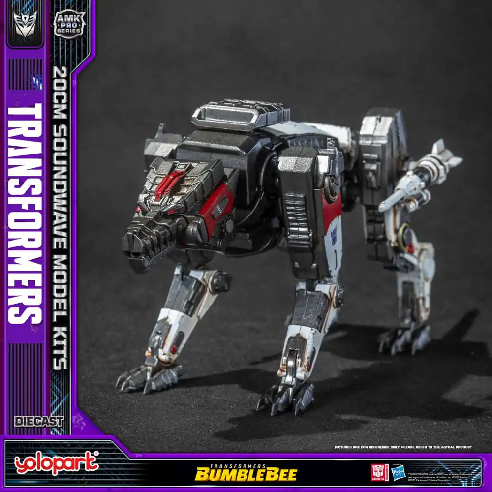 Transformers: Bumblebee AMK Pro Series plastová stavebnica modelu Soundwave (Oversea Version) 20 cm produktová fotografia