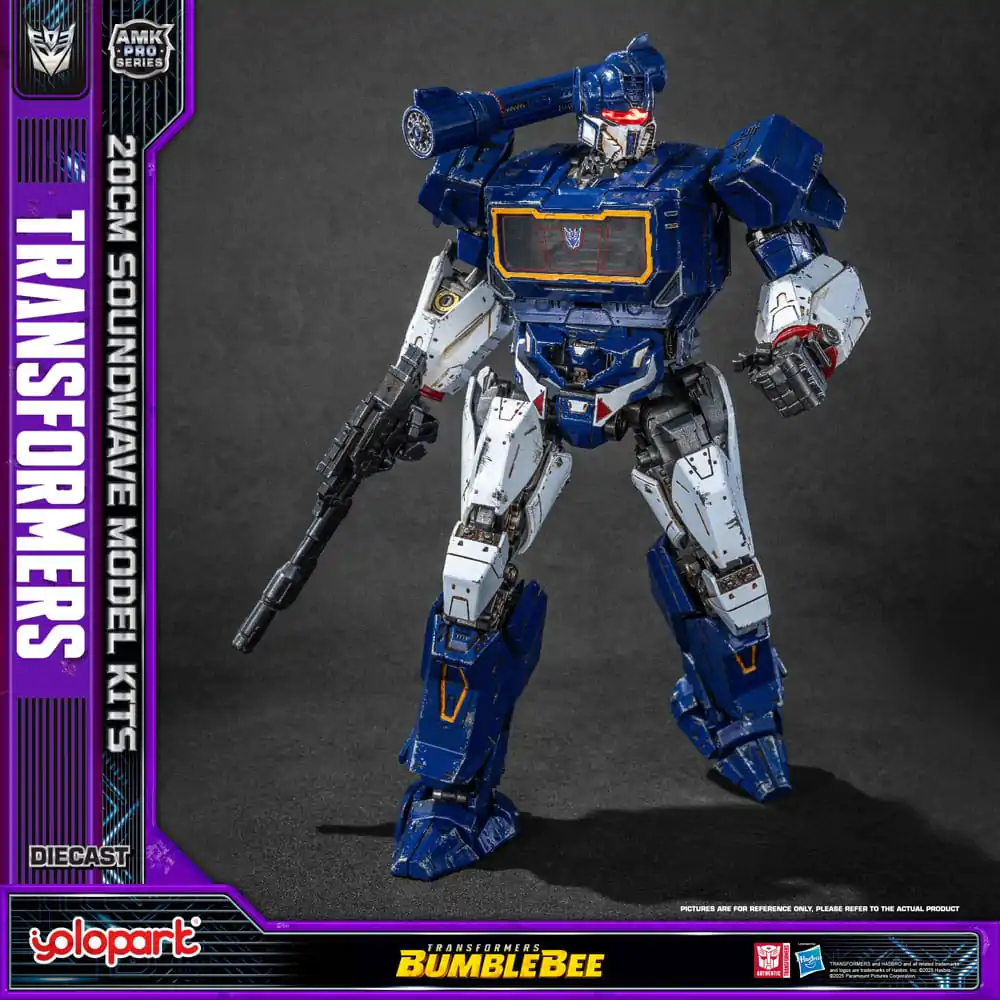 Transformers: Bumblebee AMK Pro Series plastová stavebnica modelu Soundwave (Oversea Version) 20 cm produktová fotografia