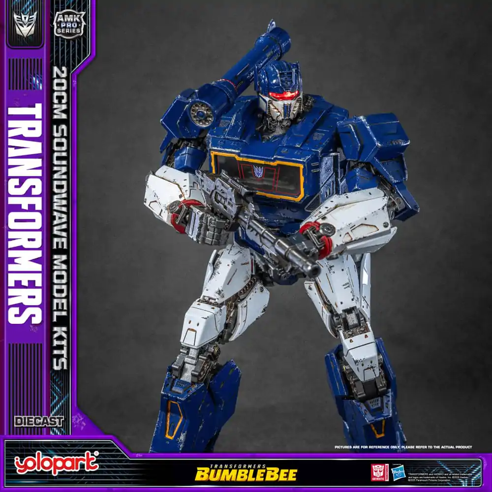 Transformers: Bumblebee AMK Pro Series plastová stavebnica modelu Soundwave (Oversea Version) 20 cm produktová fotografia