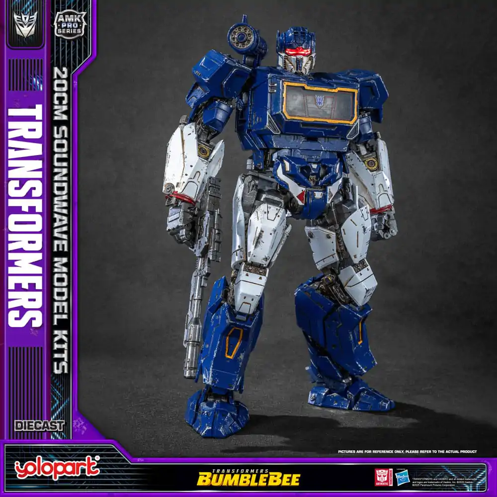 Transformers: Bumblebee AMK Pro Series plastová stavebnica modelu Soundwave (Oversea Version) 20 cm produktová fotografia