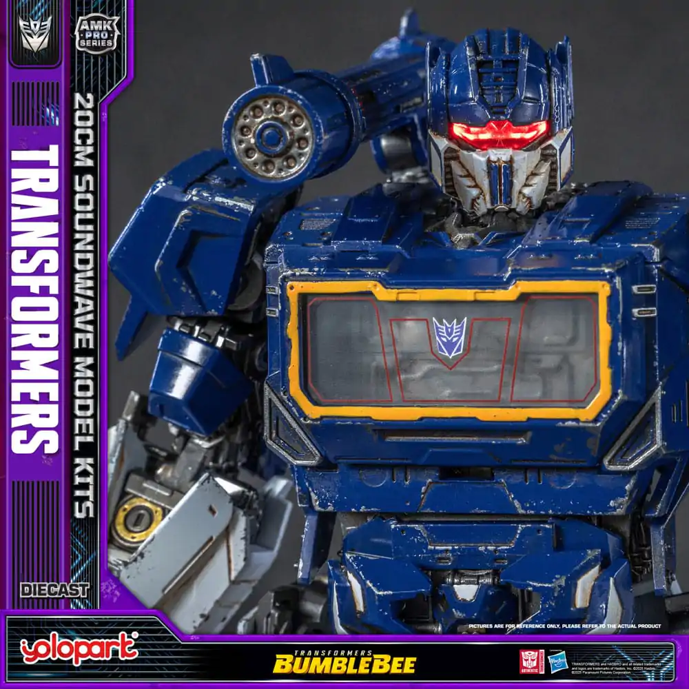 Transformers: Bumblebee AMK Pro Series plastová stavebnica modelu Soundwave (Oversea Version) 20 cm produktová fotografia