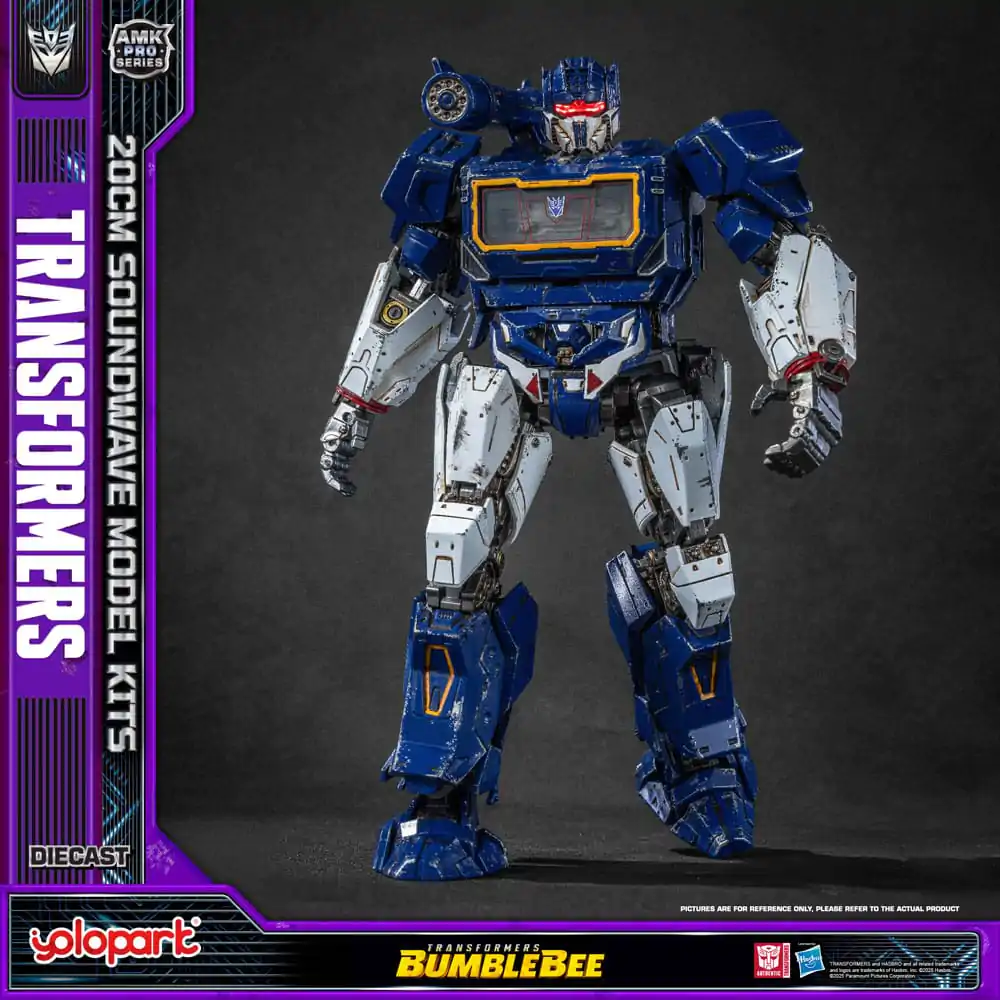 Transformers: Bumblebee AMK Pro Series plastová stavebnica modelu Soundwave (Oversea Version) 20 cm produktová fotografia