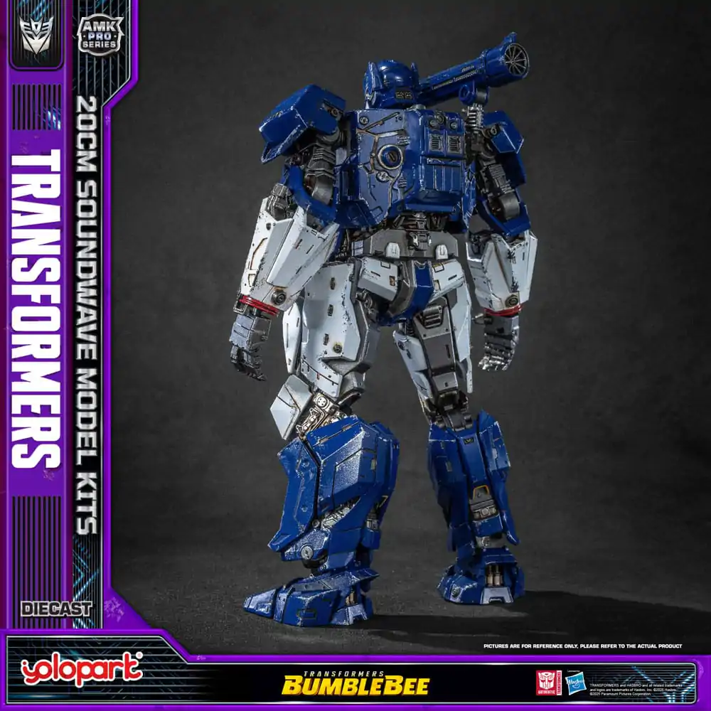 Transformers: Bumblebee AMK Pro Series plastová stavebnica modelu Soundwave (Oversea Version) 20 cm produktová fotografia