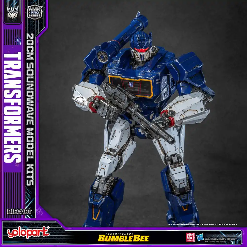 Transformers: Bumblebee AMK Pro Series plastová stavebnica modelu Soundwave (Oversea Version) 20 cm produktová fotografia
