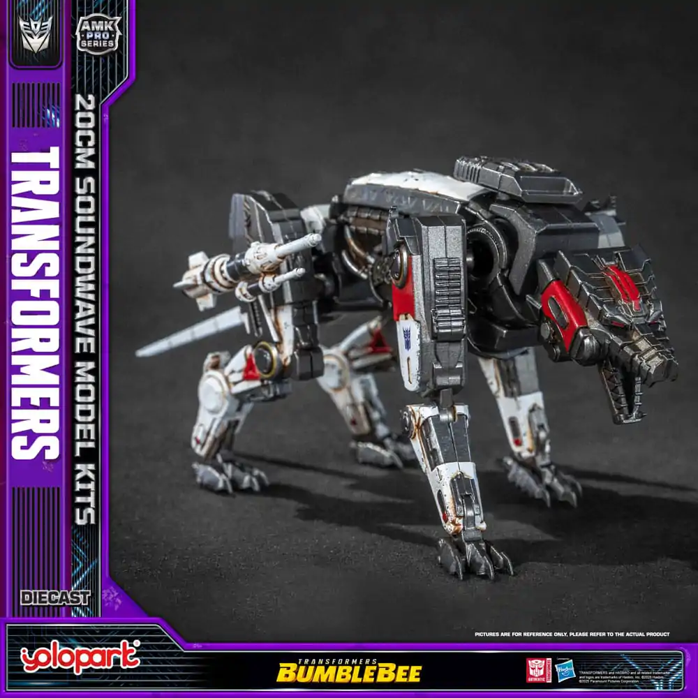 Transformers: Bumblebee AMK Pro Series plastová stavebnica modelu Soundwave (Oversea Version) 20 cm produktová fotografia