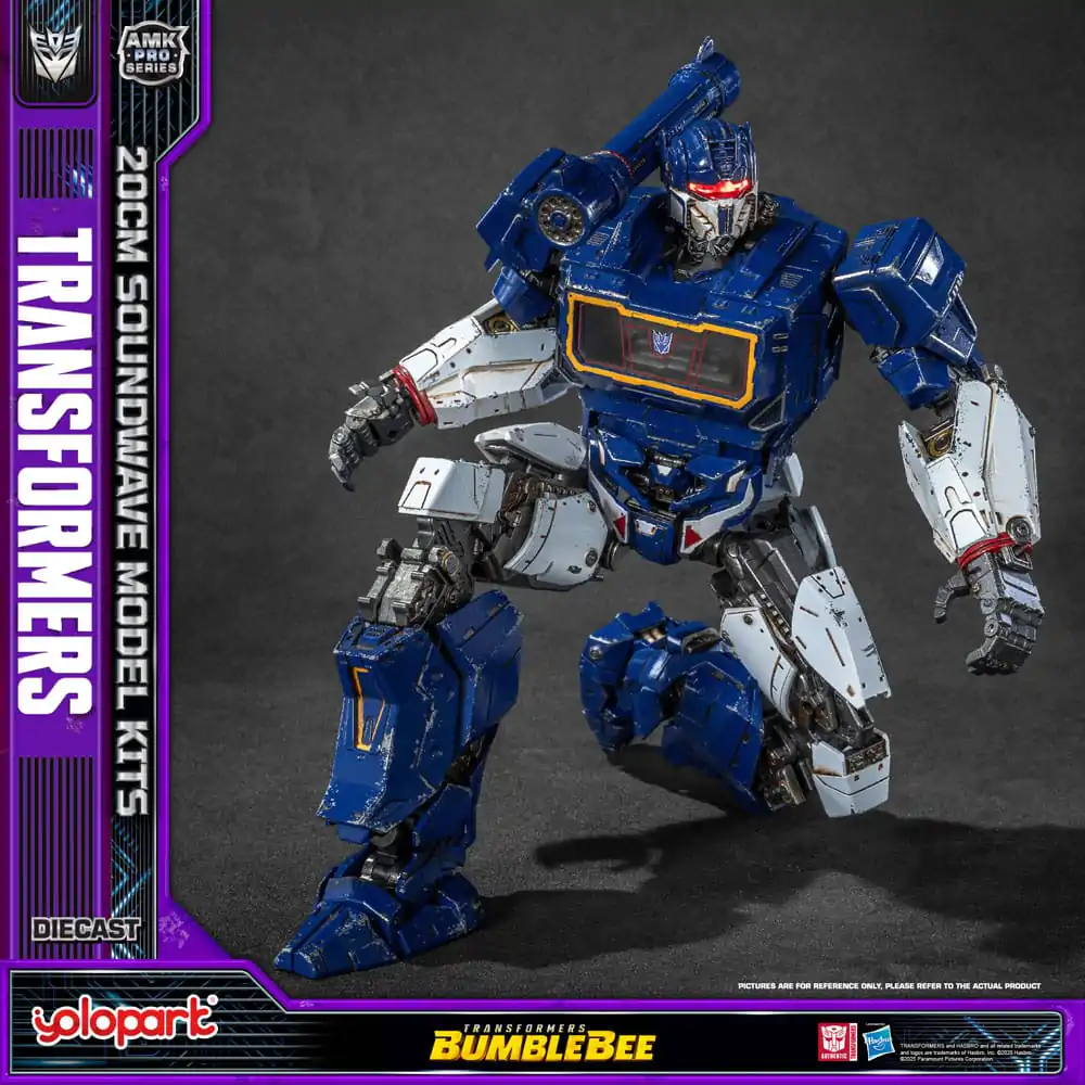 Transformers: Bumblebee AMK Pro Series plastová stavebnica modelu Soundwave (Oversea Version) 20 cm produktová fotografia