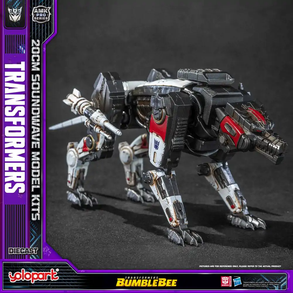 Transformers: Bumblebee AMK Pro Series plastová stavebnica modelu Soundwave (Oversea Version) 20 cm produktová fotografia