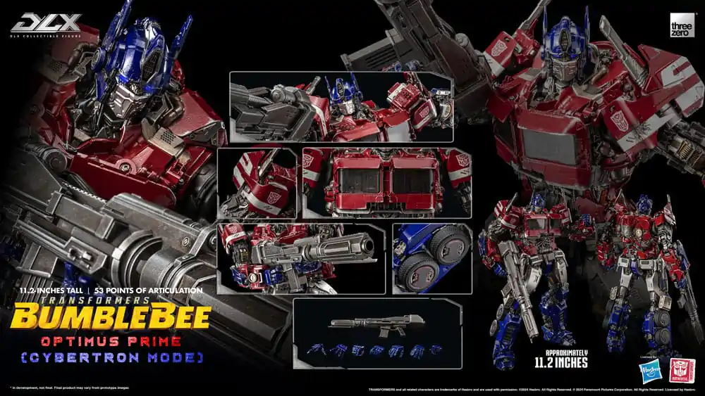 Transformers: Bumblebee DLX akčná figúrka 1/6 Optimus Prime (Cybertron Mode) 29 cm termékfotó