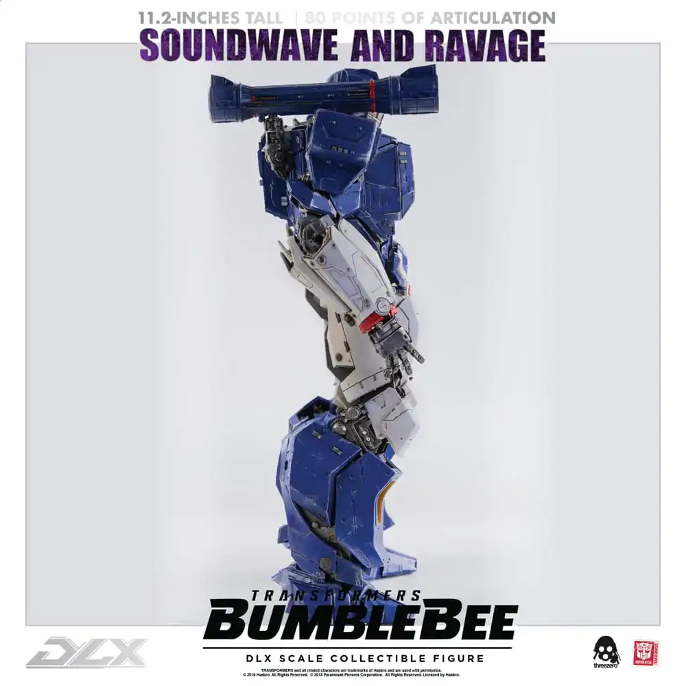 Transformers Bumblebee DLX Akčná Figúrka 2-Pack 1/6 Soundwave & Ravage 28 cm produktová fotografia