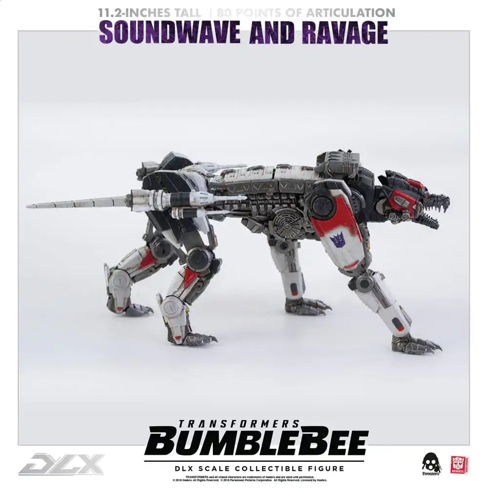 Transformers Bumblebee DLX Akčná Figúrka 2-Pack 1/6 Soundwave & Ravage 28 cm produktová fotografia