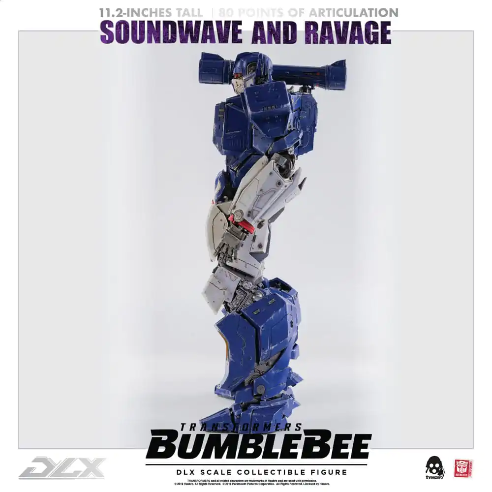 Transformers Bumblebee DLX Akčná Figúrka 2-Pack 1/6 Soundwave & Ravage 28 cm produktová fotografia