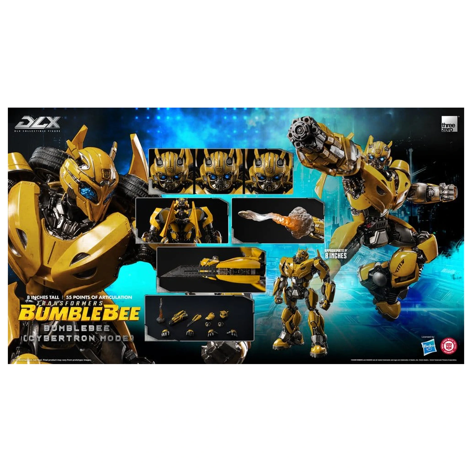 Transformers: Bumblebee DLX Akčná Figúrka Bumblebee (Cybertron Mode) 20 cm produktová fotografia