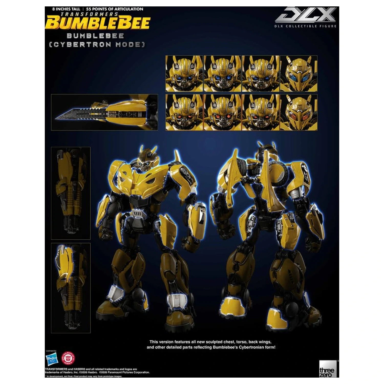 Transformers: Bumblebee DLX Akčná Figúrka Bumblebee (Cybertron Mode) 20 cm produktová fotografia