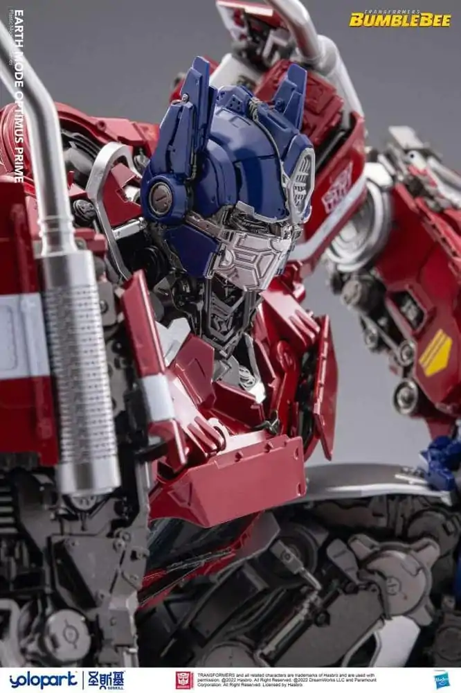 Transformers Bumblebee plastová stavebnica Earth mode Optimus Prime 30 cm produktová fotografia