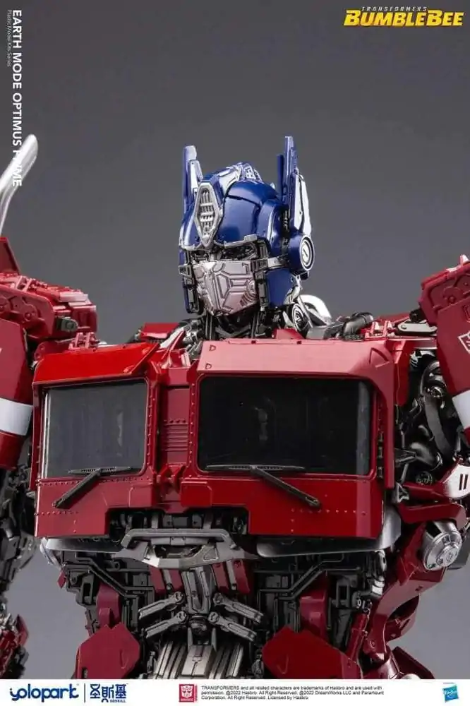 Transformers Bumblebee plastová stavebnica Earth mode Optimus Prime 30 cm produktová fotografia