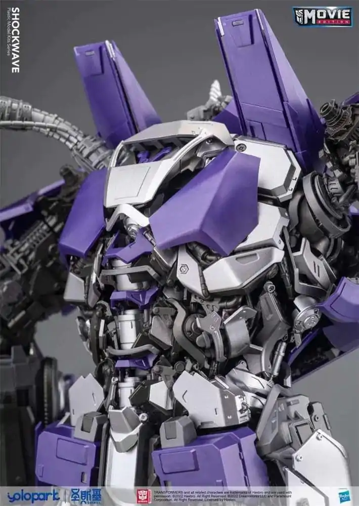 Transformers Bumblebee Plastová stavebnica Shockwave 30 cm produktová fotografia