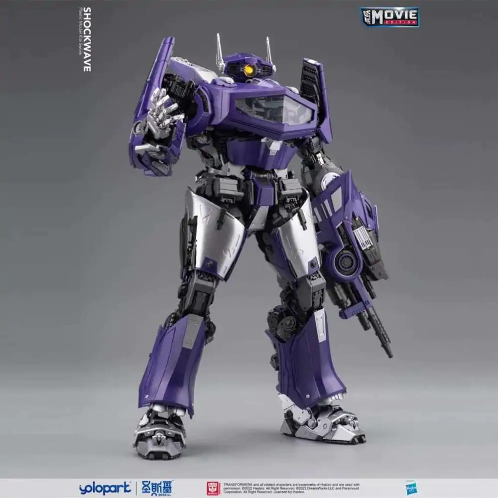 Transformers Bumblebee Plastová stavebnica Shockwave 30 cm produktová fotografia