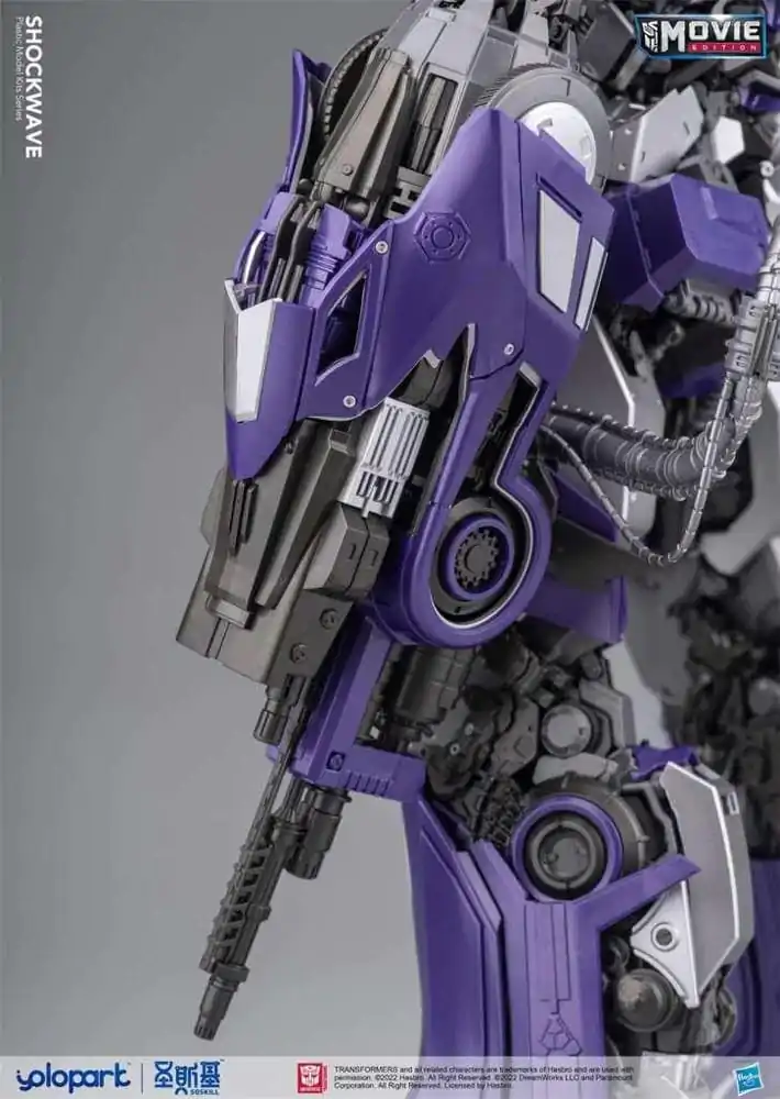 Transformers Bumblebee Plastová stavebnica Shockwave 30 cm produktová fotografia