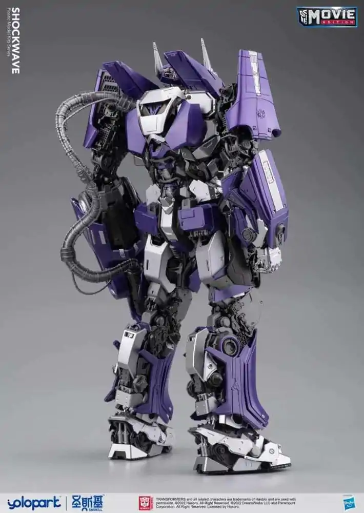 Transformers Bumblebee Plastová stavebnica Shockwave 30 cm produktová fotografia