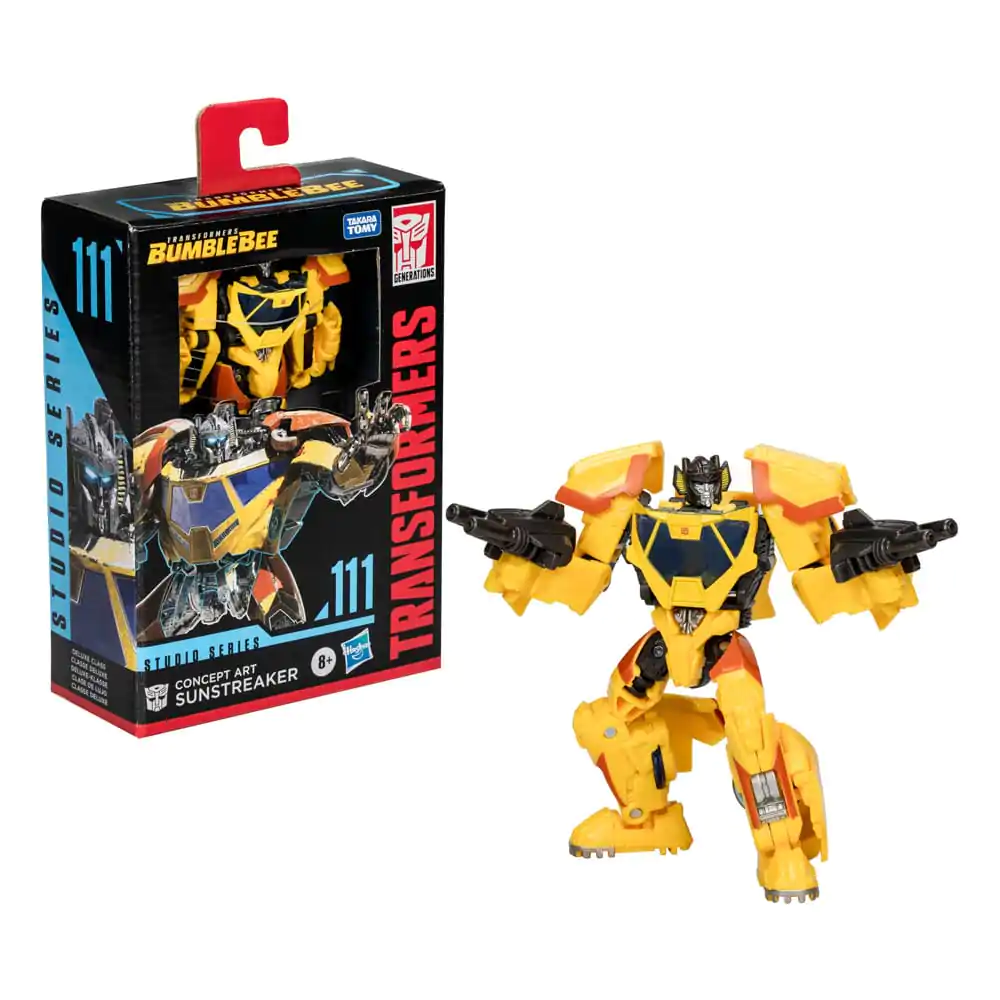 Transformers: Bumblebee Studio Series Deluxe Class Akčná figúrka Concept Art Sunstreaker 11 cm termékfotó