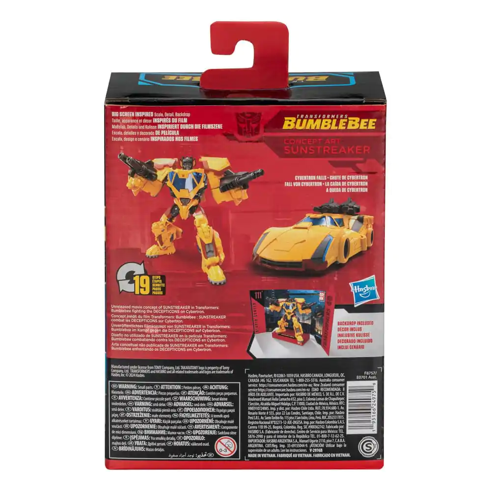 Transformers: Bumblebee Studio Series Deluxe Class Akčná figúrka Concept Art Sunstreaker 11 cm termékfotó