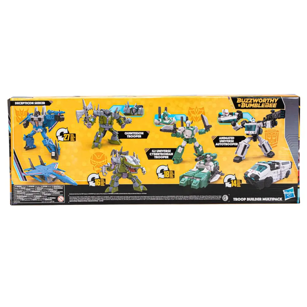 Transformers Buzzworthy Bumblebee akčná figúrka 4-balenie 86-24BB Ironhide (Voyager Class) & 86-20BB Prowl (Deluxe Class) produktová fotografia