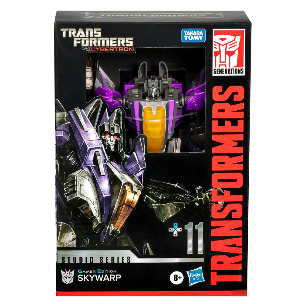 Transformers Cybertron Studio Series Gamer Edition Skywarp figúrka 16,5 cm termékfotó