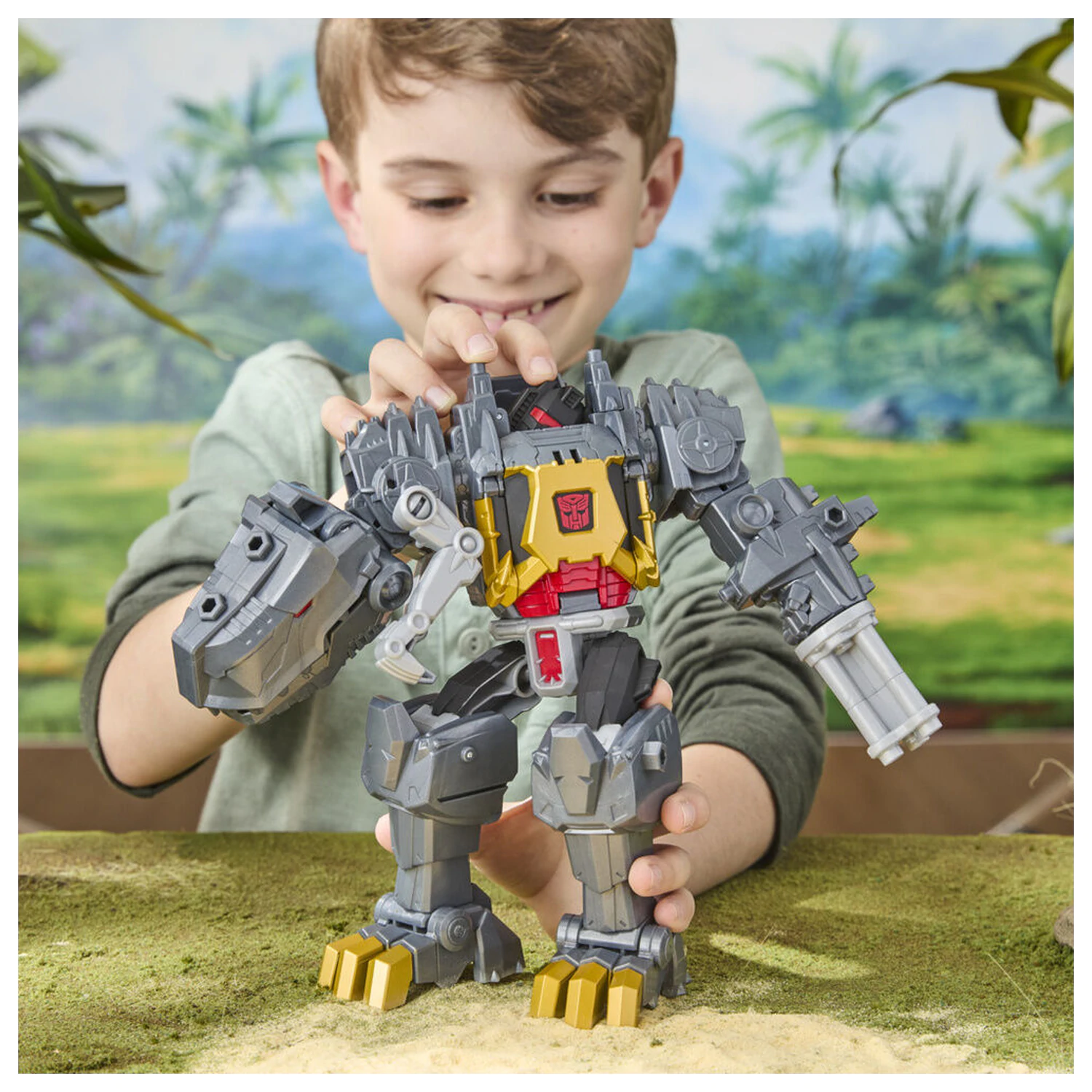Transformers Cyberworld figúrka Grimlock 22cm produktová fotografia