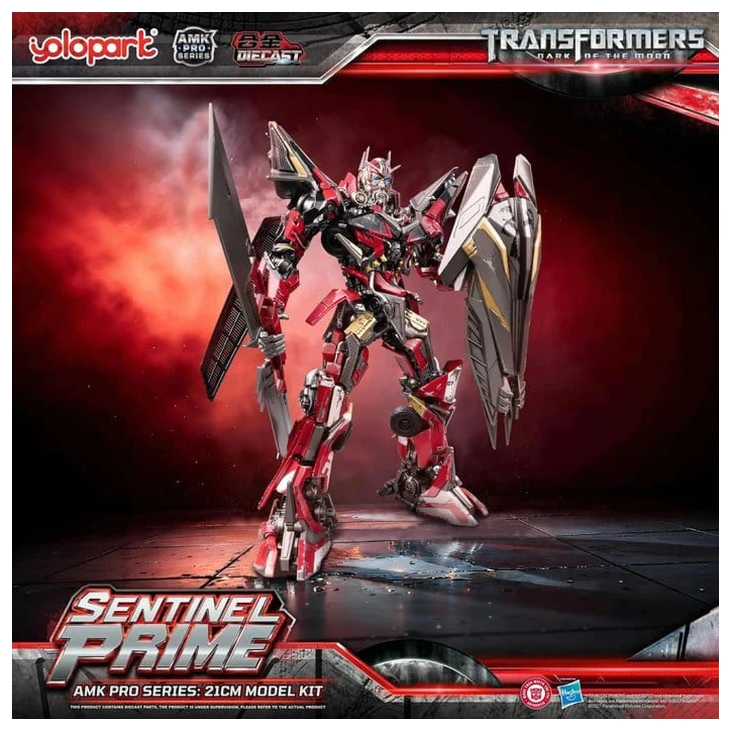 Transformers: Dark of the Moon AMK PRO Series Plastikový model Sentinel Prime 21 cm produktová fotografia