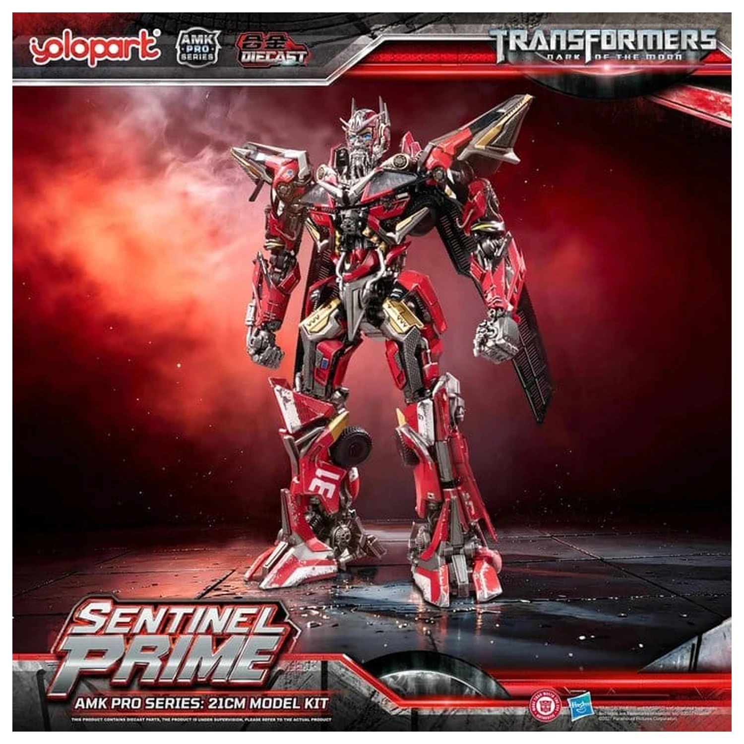 Transformers: Dark of the Moon AMK PRO Series Plastikový model Sentinel Prime 21 cm produktová fotografia