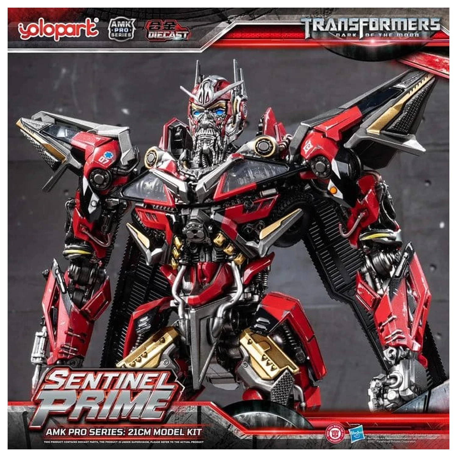 Transformers: Dark of the Moon AMK PRO Series Plastikový model Sentinel Prime 21 cm produktová fotografia