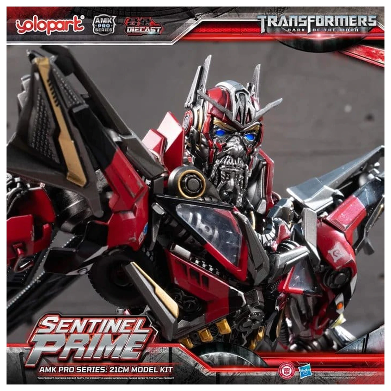 Transformers: Dark of the Moon AMK PRO Series Plastikový model Sentinel Prime 21 cm produktová fotografia