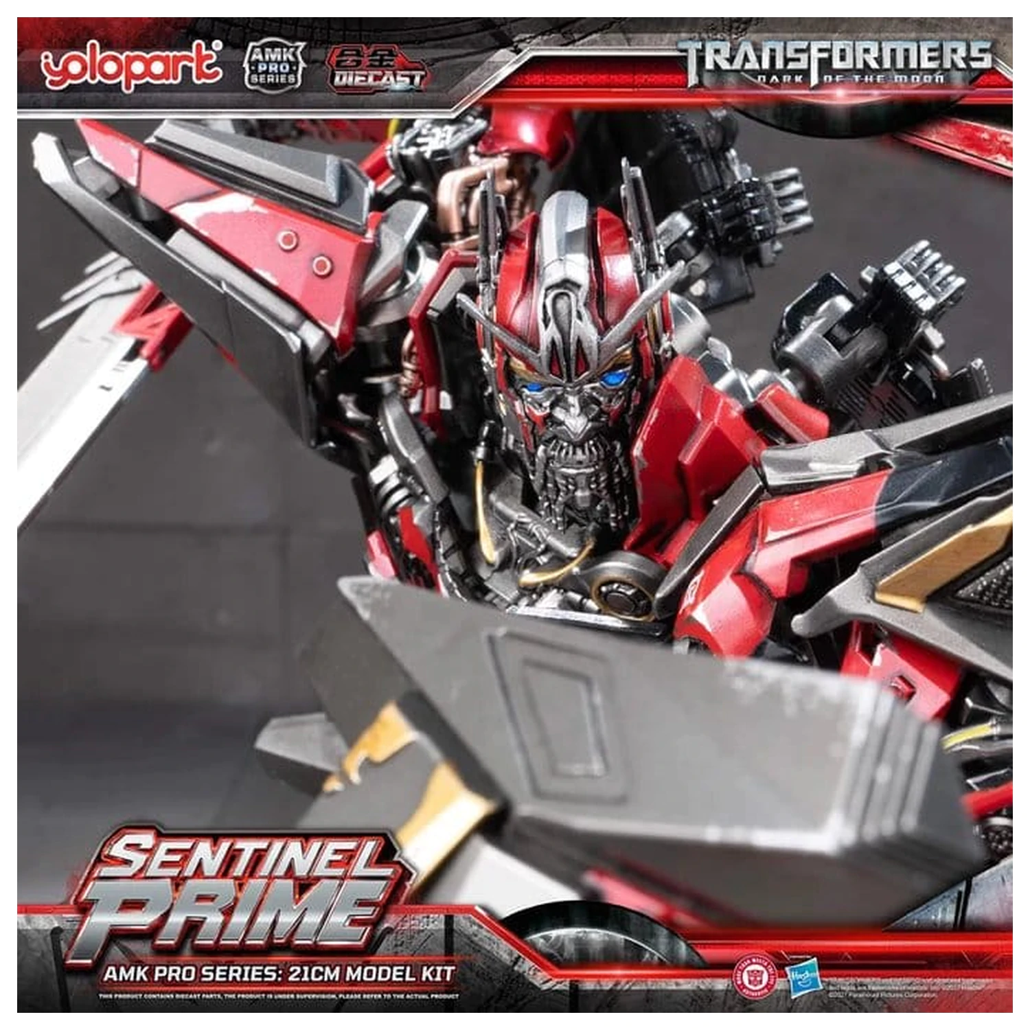 Transformers: Dark of the Moon AMK PRO Series Plastikový model Sentinel Prime 21 cm produktová fotografia