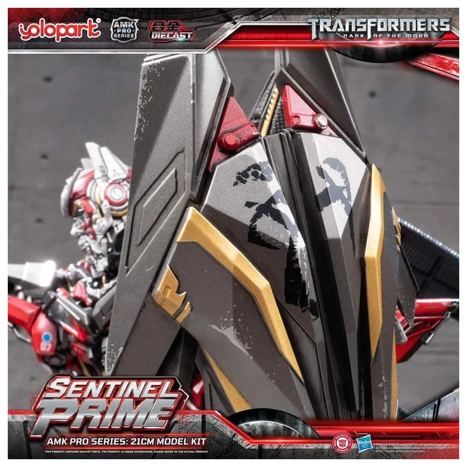 Transformers: Dark of the Moon AMK PRO Series Plastikový model Sentinel Prime 21 cm produktová fotografia