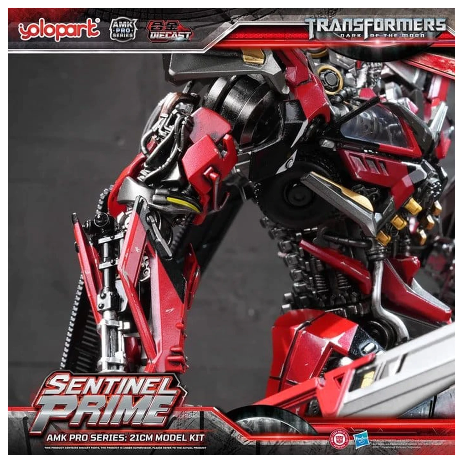 Transformers: Dark of the Moon AMK PRO Series Plastikový model Sentinel Prime 21 cm produktová fotografia