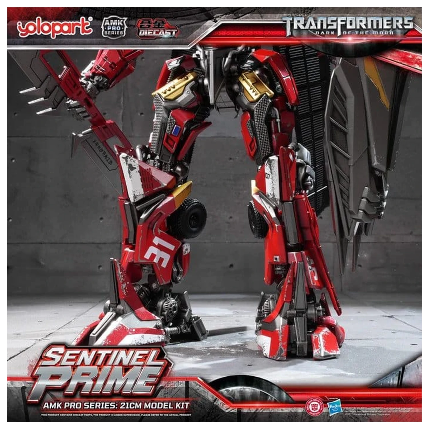Transformers: Dark of the Moon AMK PRO Series Plastikový model Sentinel Prime 21 cm produktová fotografia